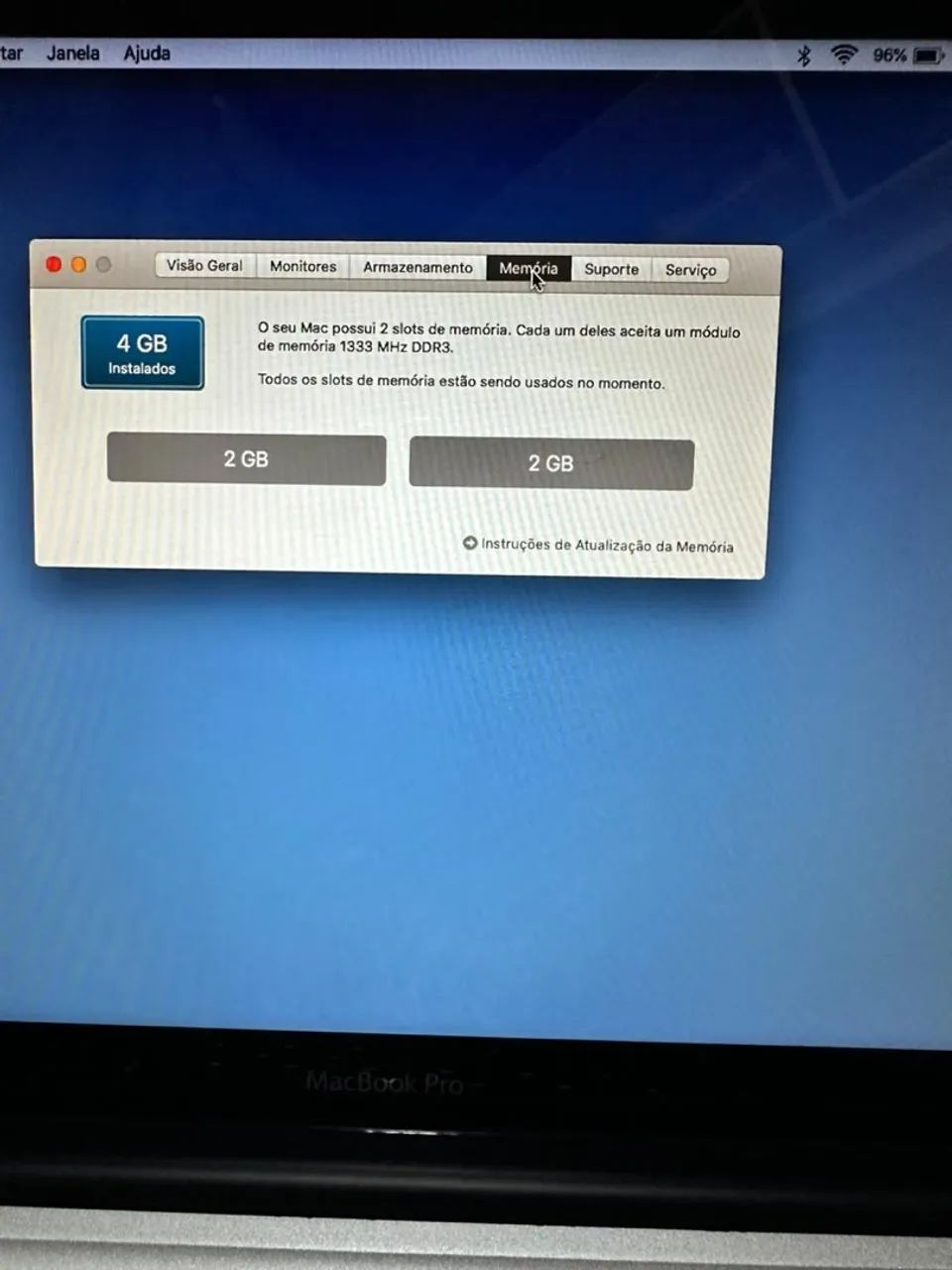 Vendo MacBook Pro lata 2011usado( valor 1.200) - Foto 4
