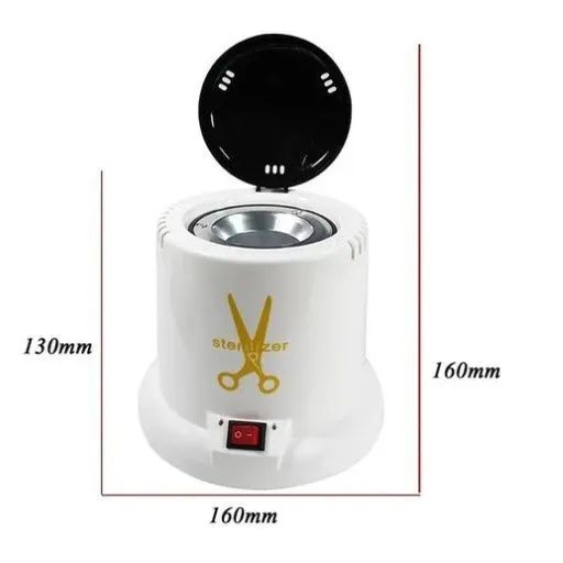 Esterilizador Estufa Alicate e Pinças tesouras Unha Elétrico Bivolt 110V e 220v manicure - Foto 3