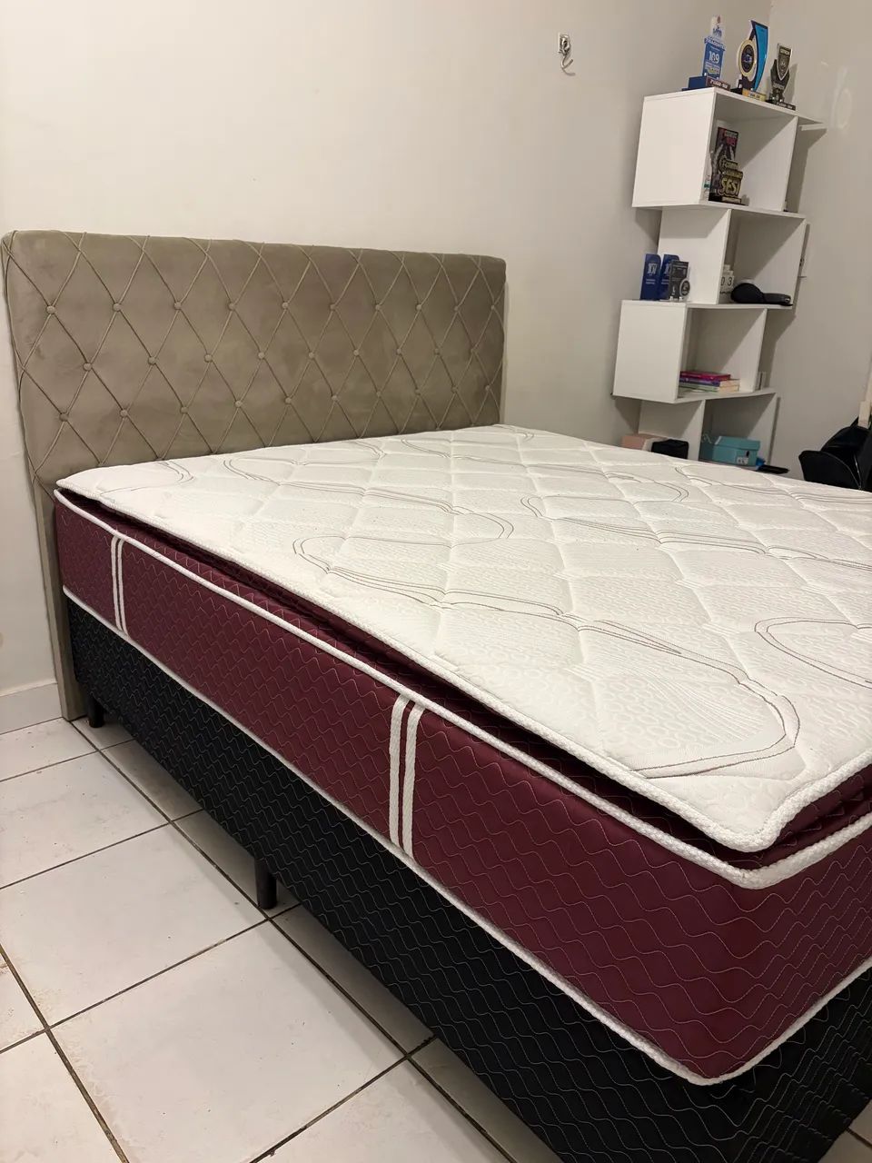Cama queen com cabeceira  - Foto 2