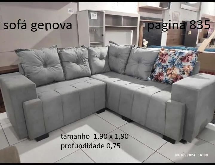 Sofá de canto 