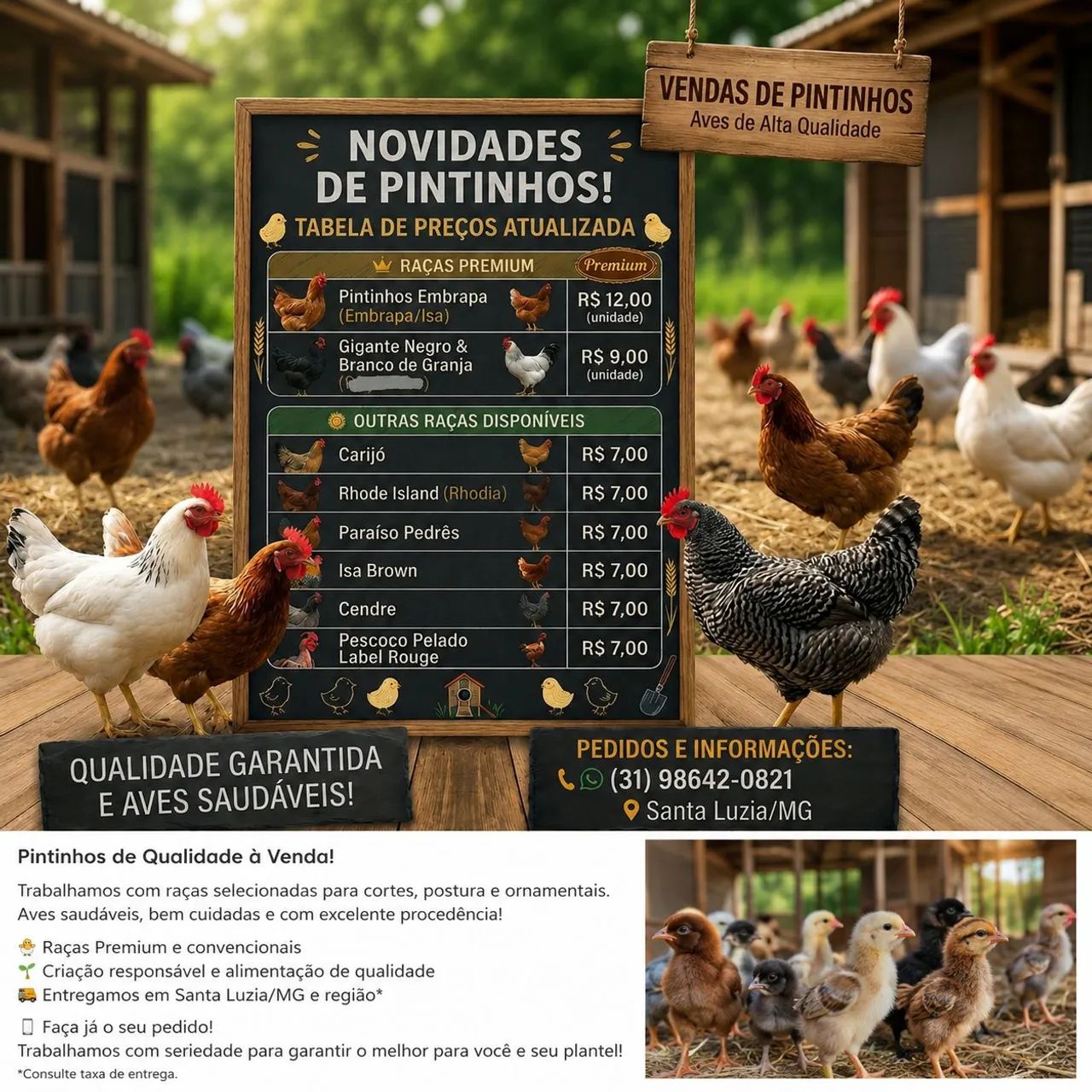 Pintinhos 