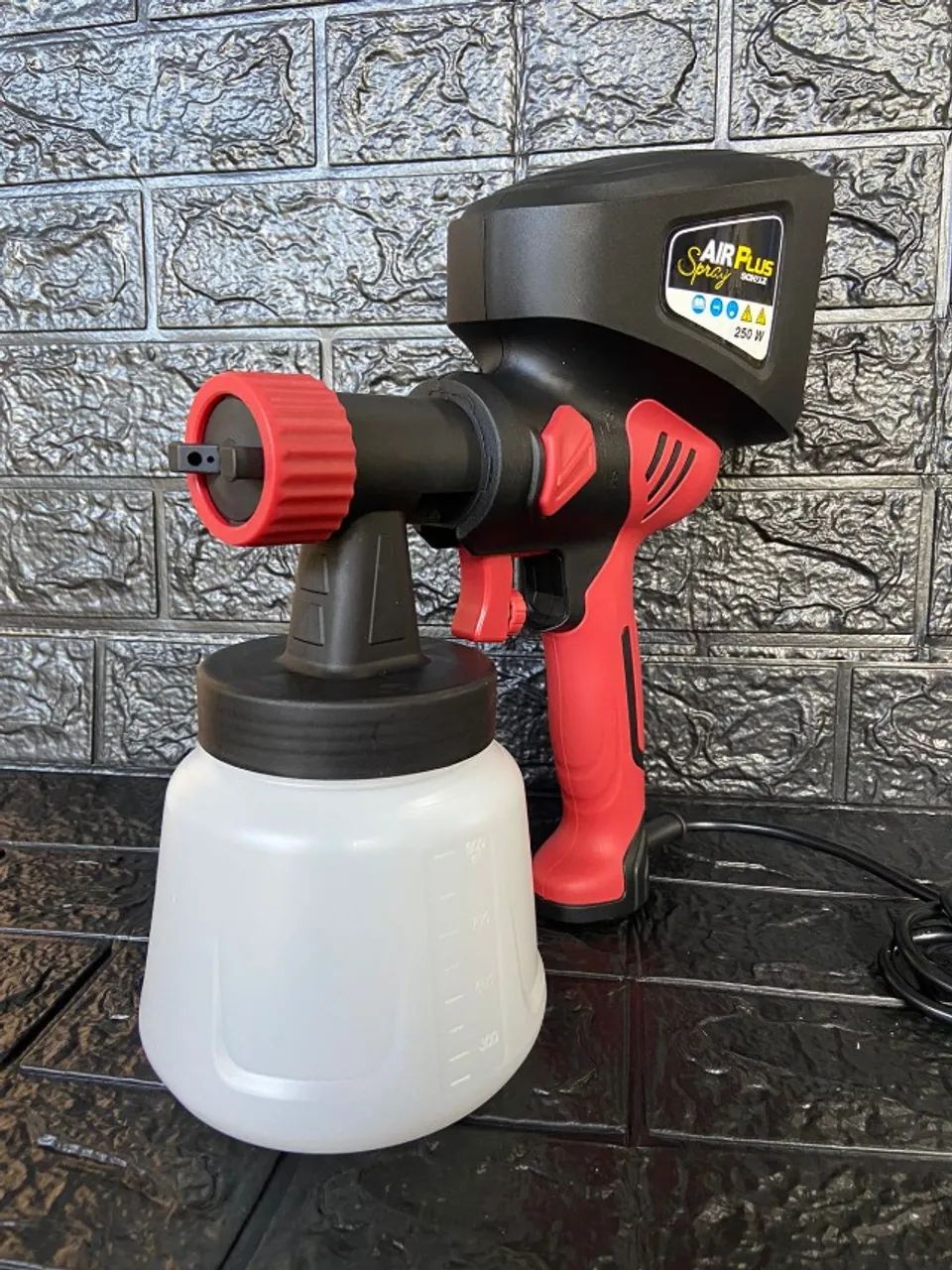 PISTOLA DE PINTURA ELÉTRICA SCHULZ PP250W 1L - TECNOLOGIA HVLP - Foto 3