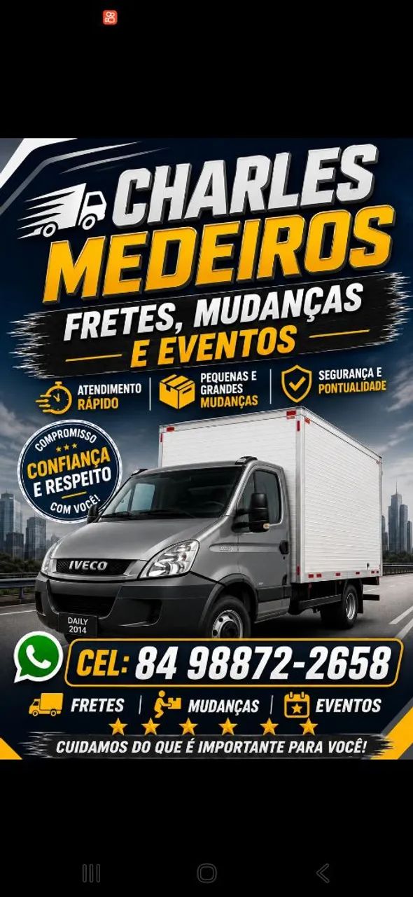 Frete Mudanças e Eventos 
