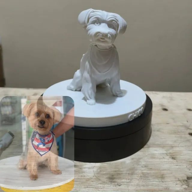 seu pet em peça 3d - Foto 3