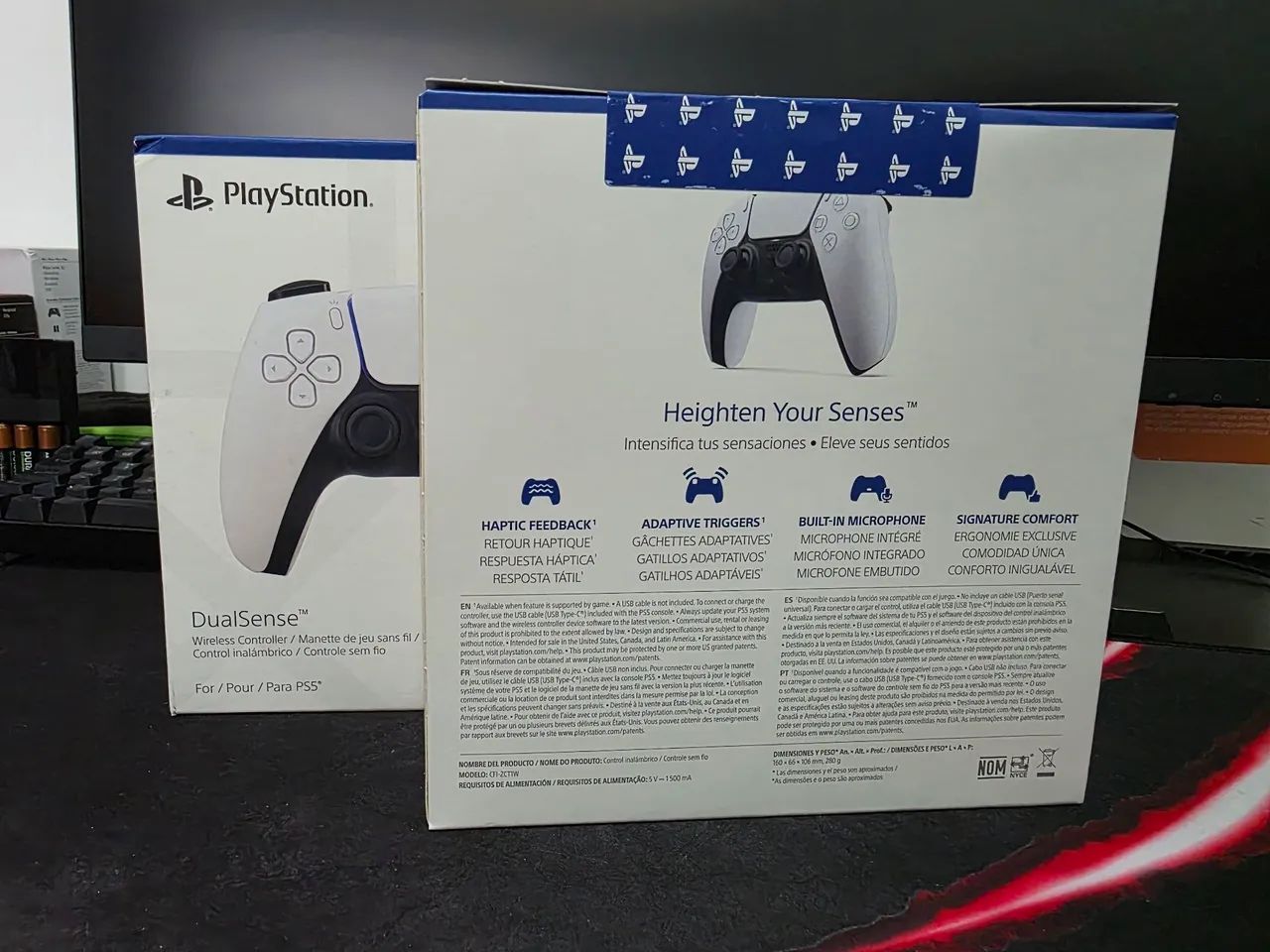 Controle Dualsense PS5/PC, Lacrado (aceito cartão) - Foto 2