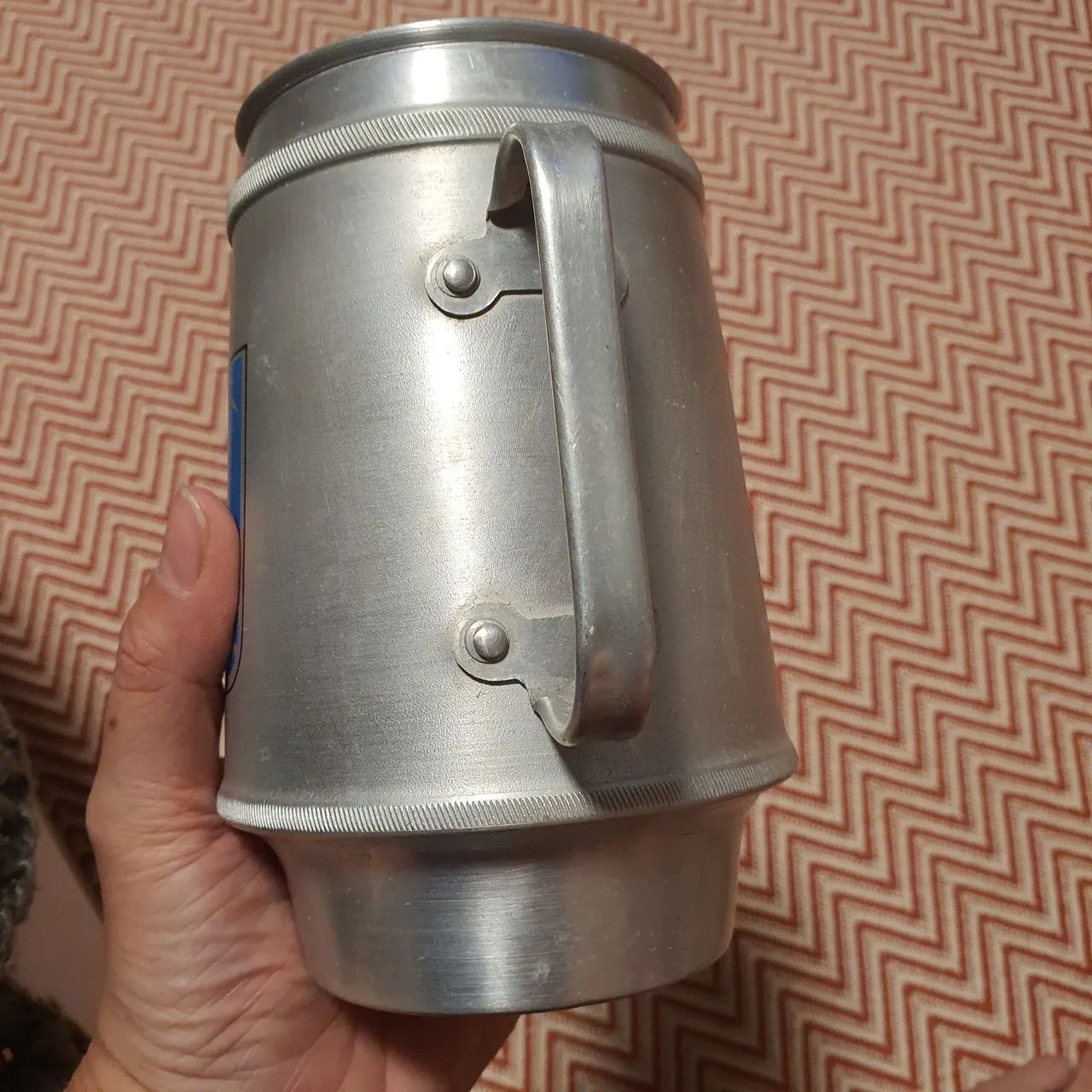 Caneca Metalica de chopp com isolamento térmico 1970 a 2000 - Foto 4