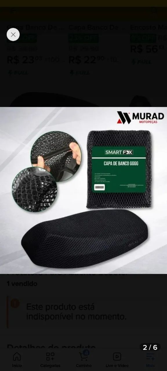 Capa térmica moto também G - Foto 3
