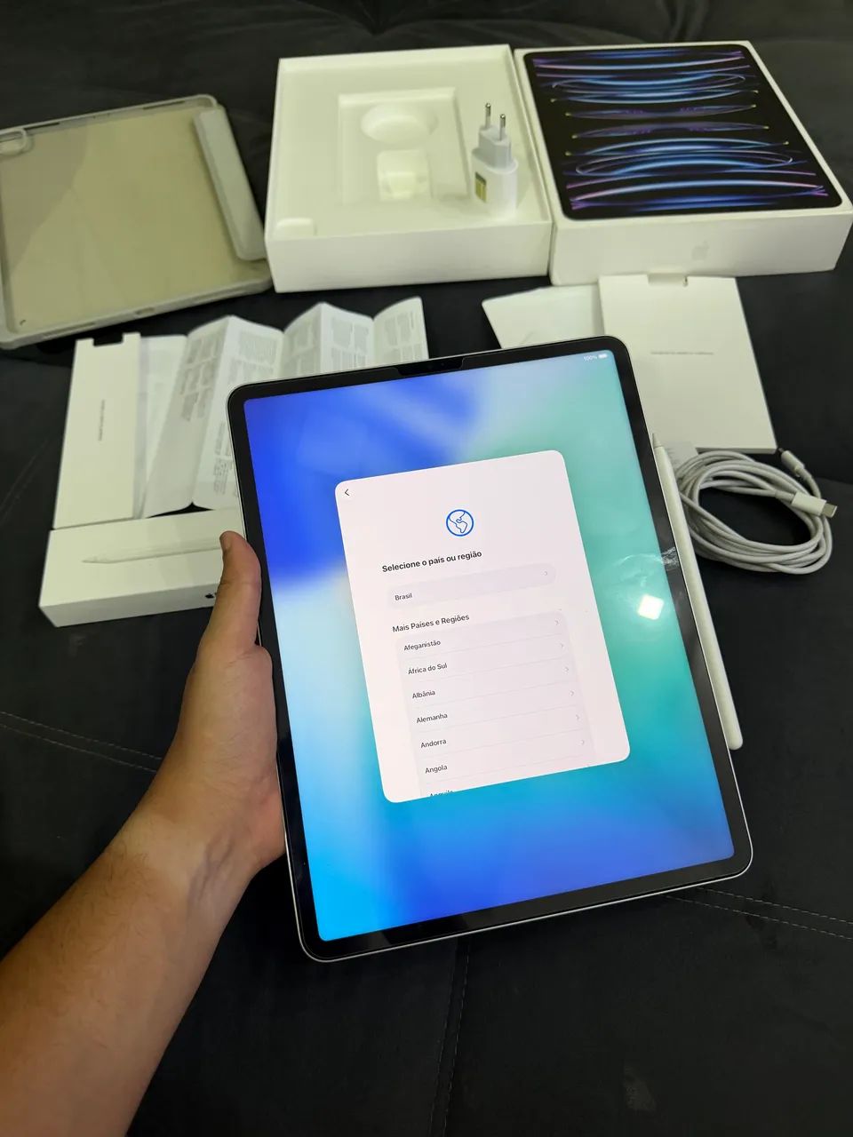 iPad Pro M2 12.9 Polegadas | Com Pencil Original | Novo  - Foto 5