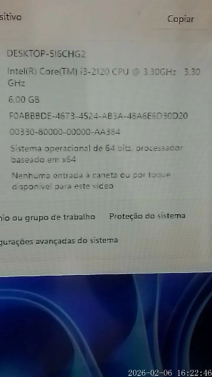 Só a CPU core i3 funcionando perfeitamente  - Foto 3