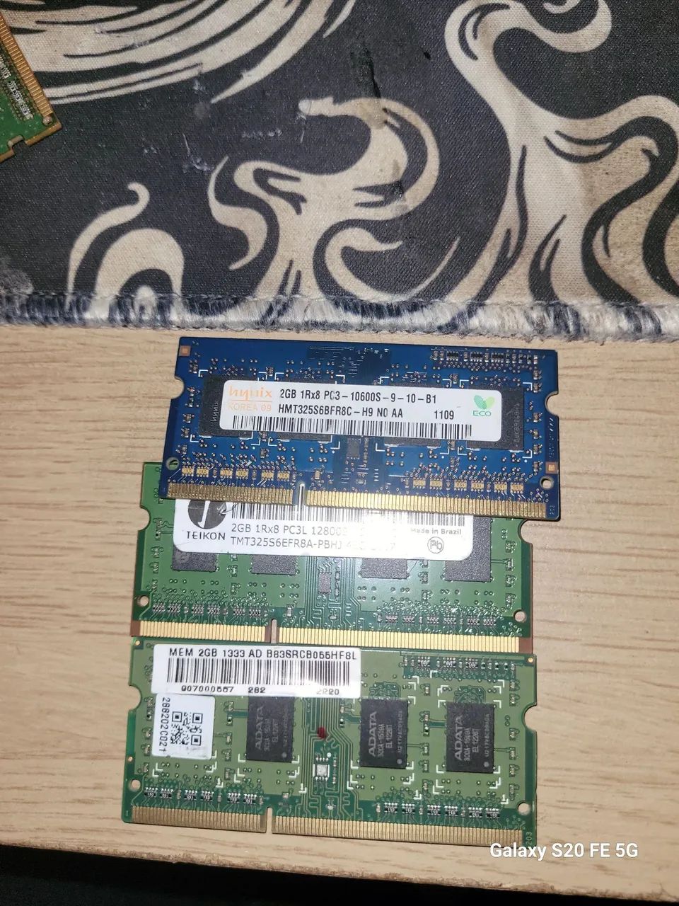 Memoria ram de notebook