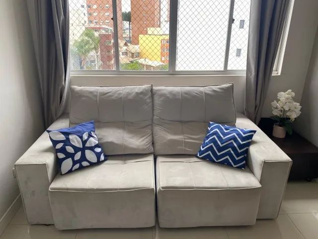 SOFÁ EM BOM ESTADO - ÓTIMA OPORTUNIDADE - 2 lugares retrátil