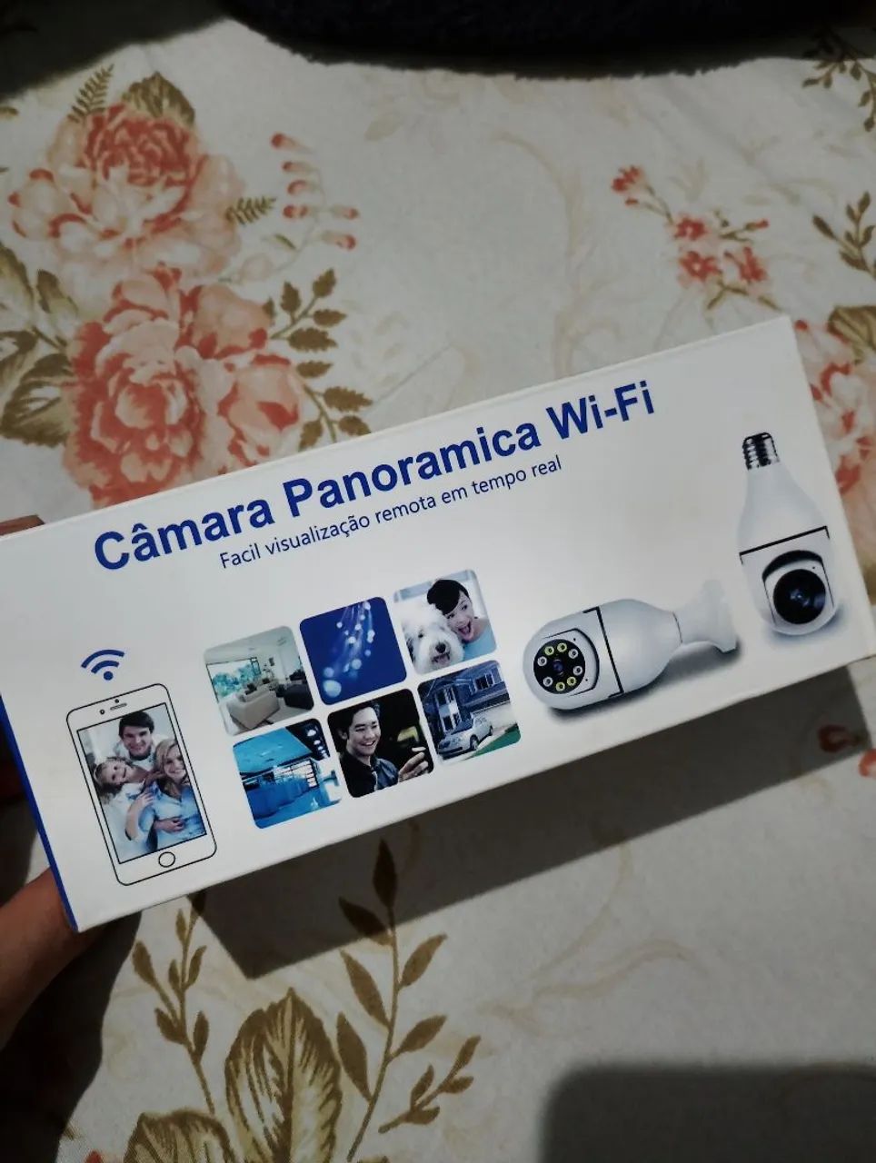 Camera panorâmica wi-fi 