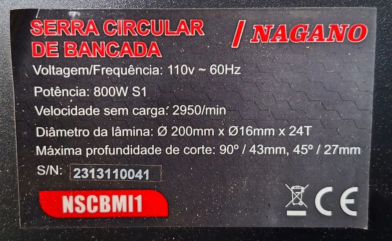 Serra de bancada  - Foto 5