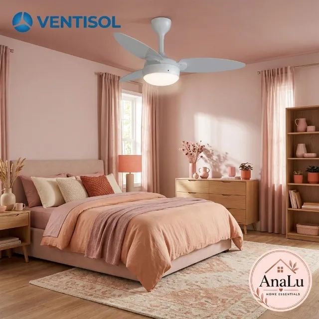 Ventilador De Teto Elluz Inverter - Ventisol - Foto 3