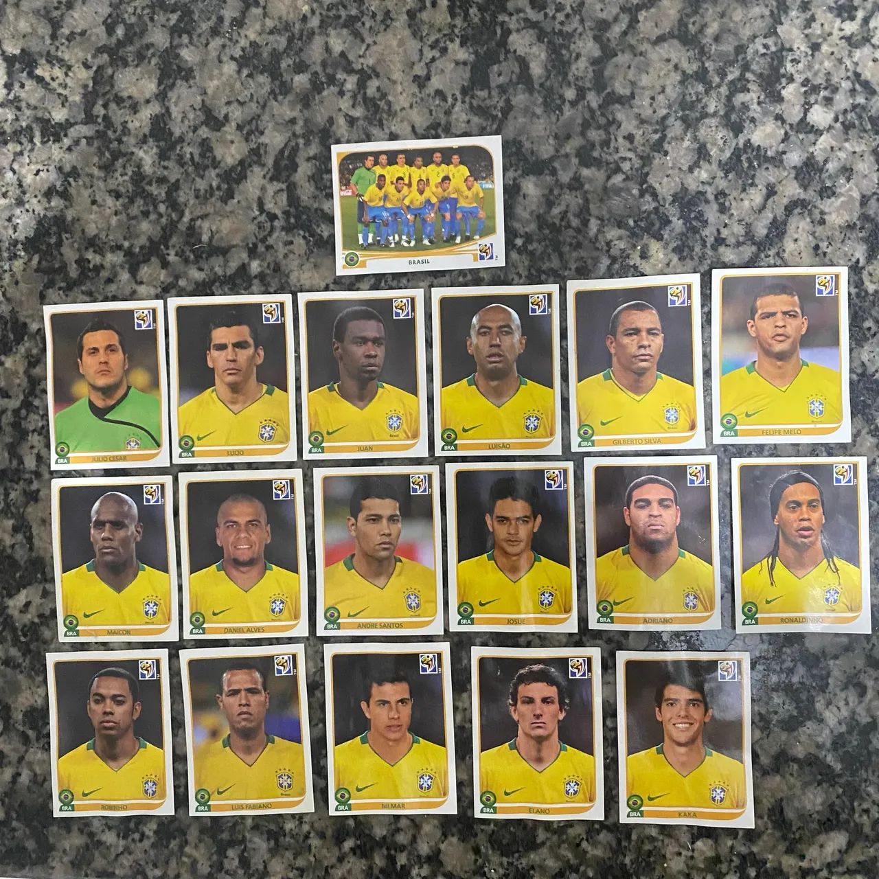 Figurinhas copa  2010