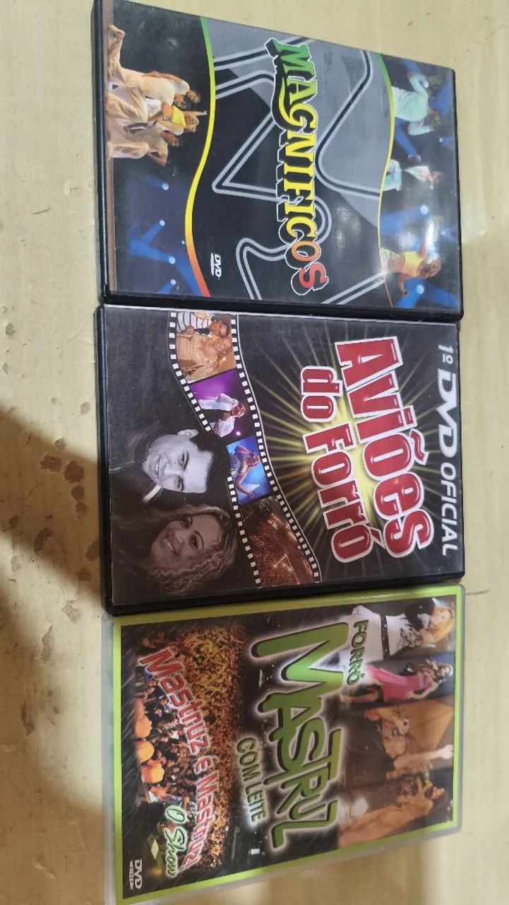 DVDs de Forró - Aviões, Mastruz e Magníficos - Foto 2