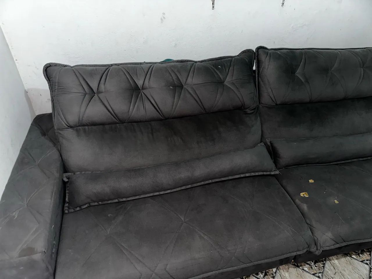VENDO SOFÁ RETRATIL - 3 METROS - Foto 4
