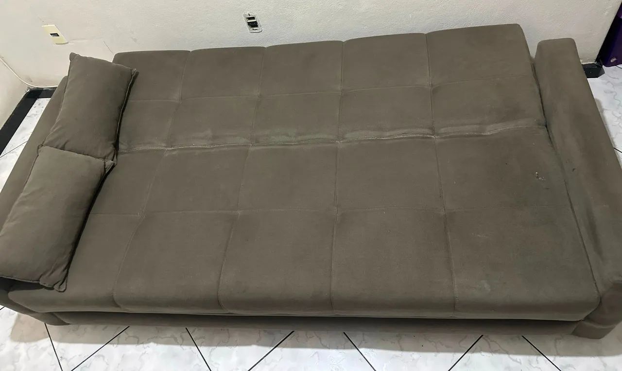 Sofá cama retrátil 3 lugares - Foto 3