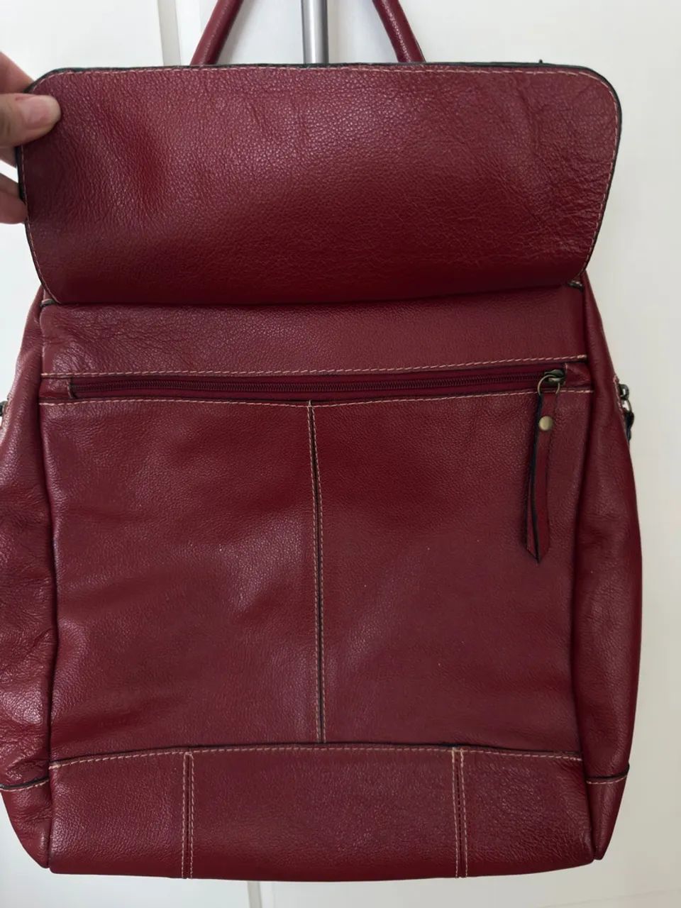 Bolsa couro - Foto 4