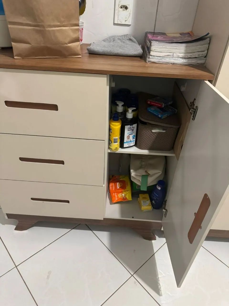 Kit berço/cômoda/guarda roupa  - Foto 4