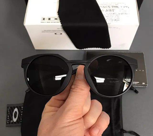 óculos de sol oakley hstn black  - Foto 5