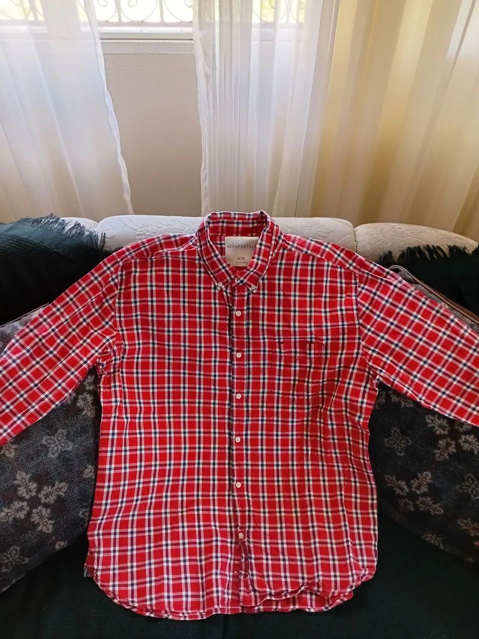 Camisa Xadrez Aeropostale