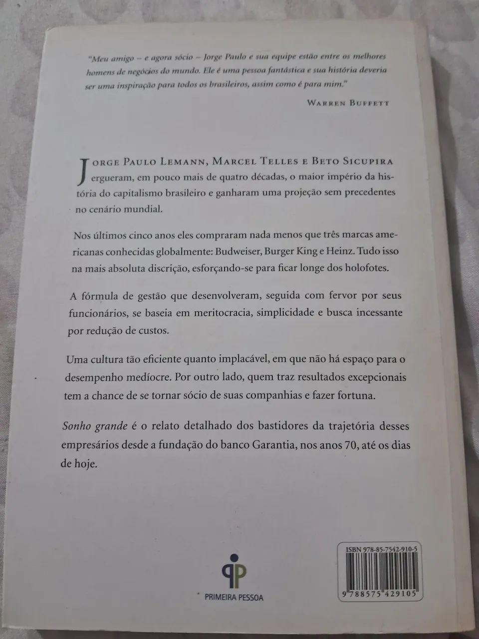 Livro - Sonho Grande - Foto 3