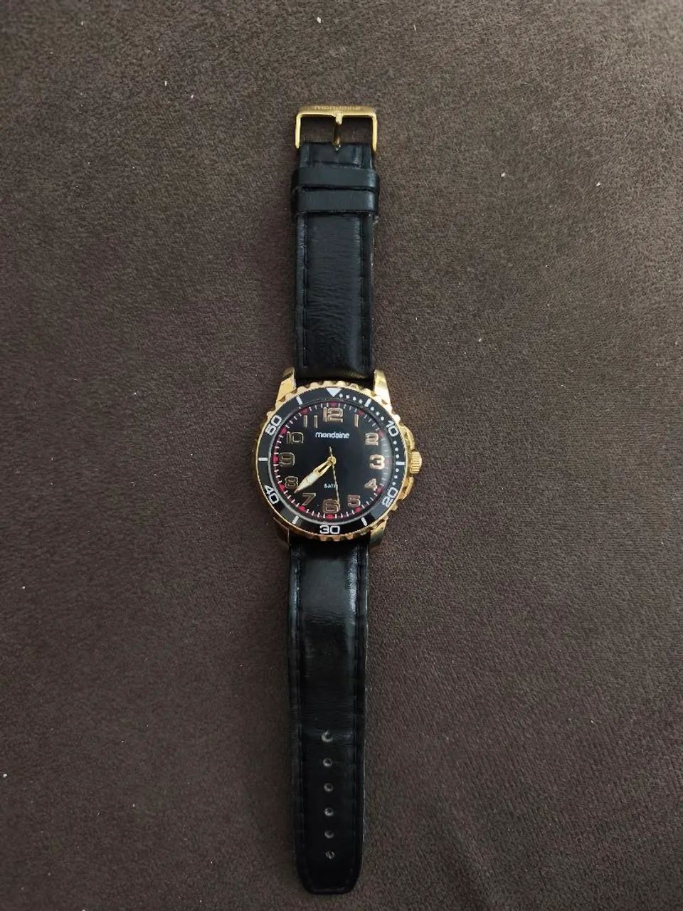 Relógio Mondaine Casual Robusto Preto