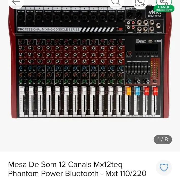 Mesa de som - Foto 2