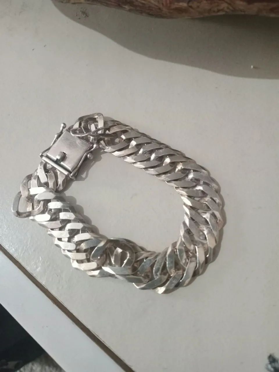 Pulseira de prata 15cm