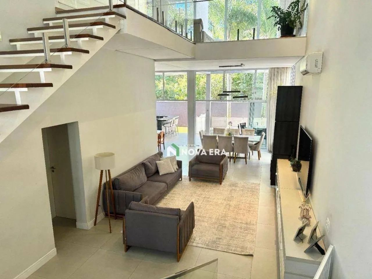 Casa com 3 dormitórios para alugar, 230 m² por R$ 12.044,00/mês - Condomínio Jardim das Pa