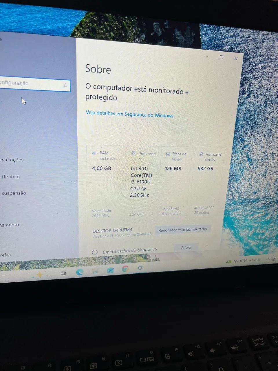Notebook i3 900g 4 g ram  - Foto 4