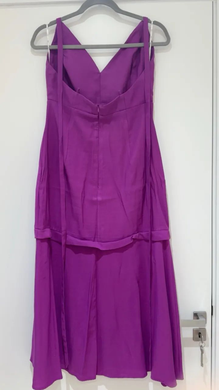 Vestido Midi - Lilás  - Foto 2