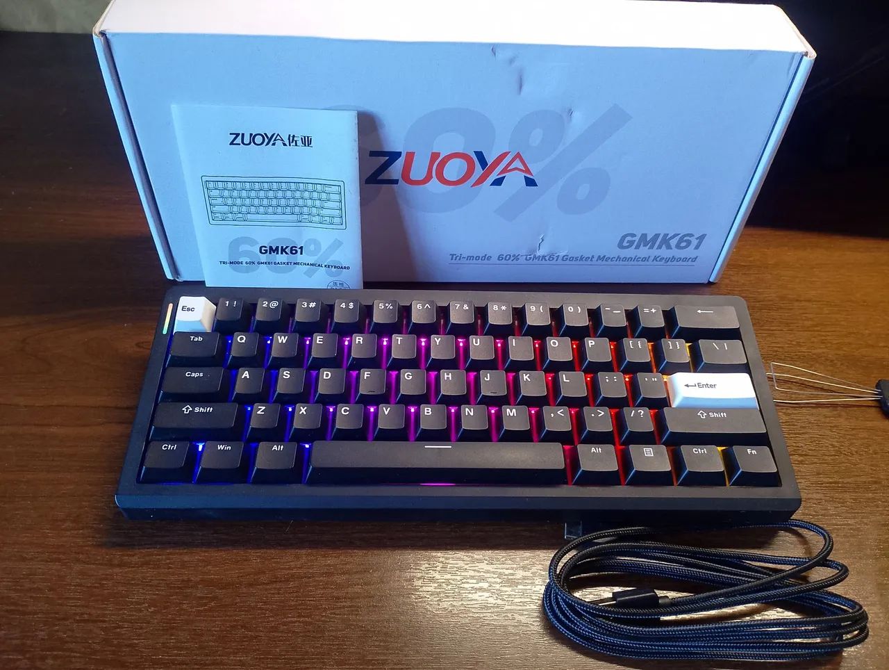 Teclado Zuoya GMK61 - Foto 2