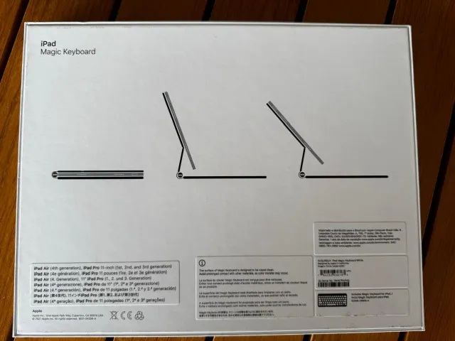 iPad Magic Keyboard White | Modelo MJQJ3BZ/A - Foto 5