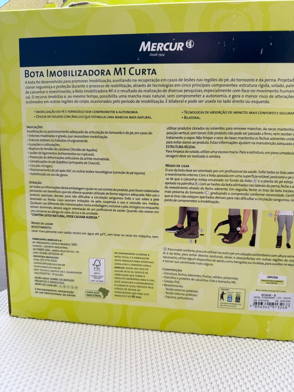 BOTA ORTOPÉDICA ROBOFOOT M1 - Foto 2