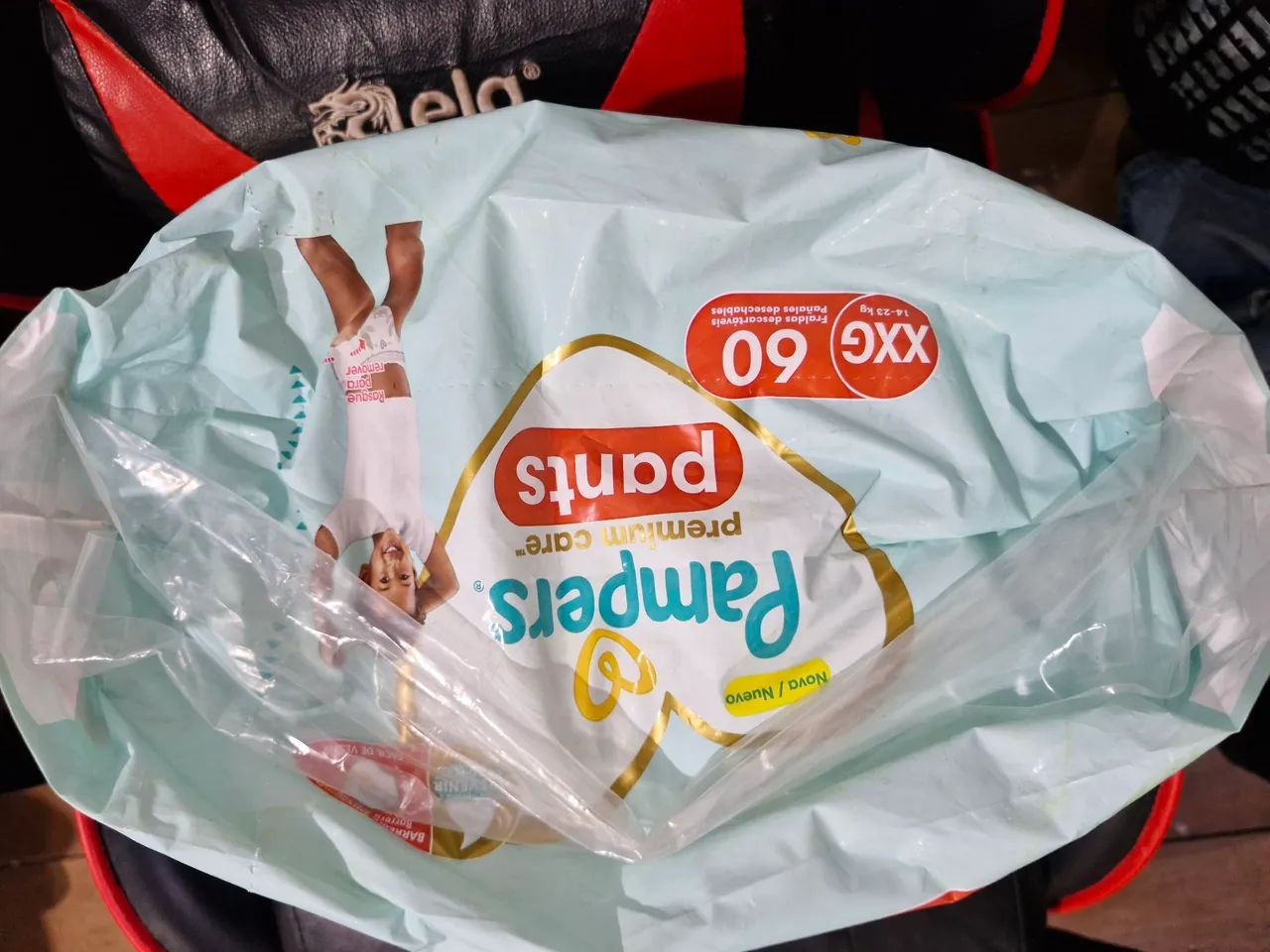 Fralda pampers 