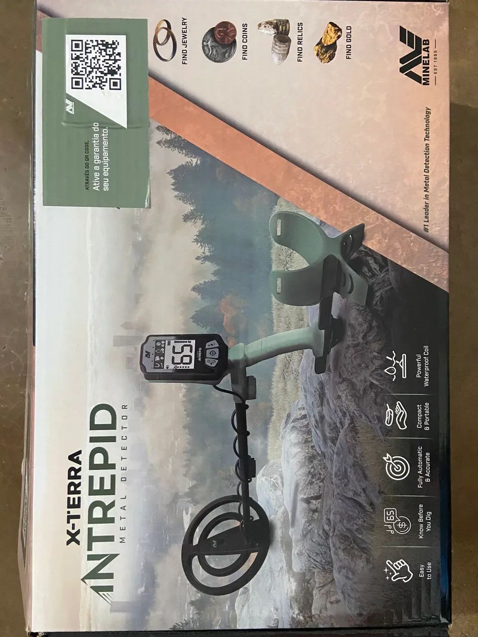 Detector de metais x-terra intrepid - minelab - Foto 2