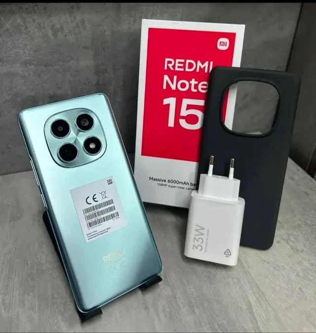 Xiaomi Redmi Note 15 4G 256GB 8GB Nova Geração Alta Performance 