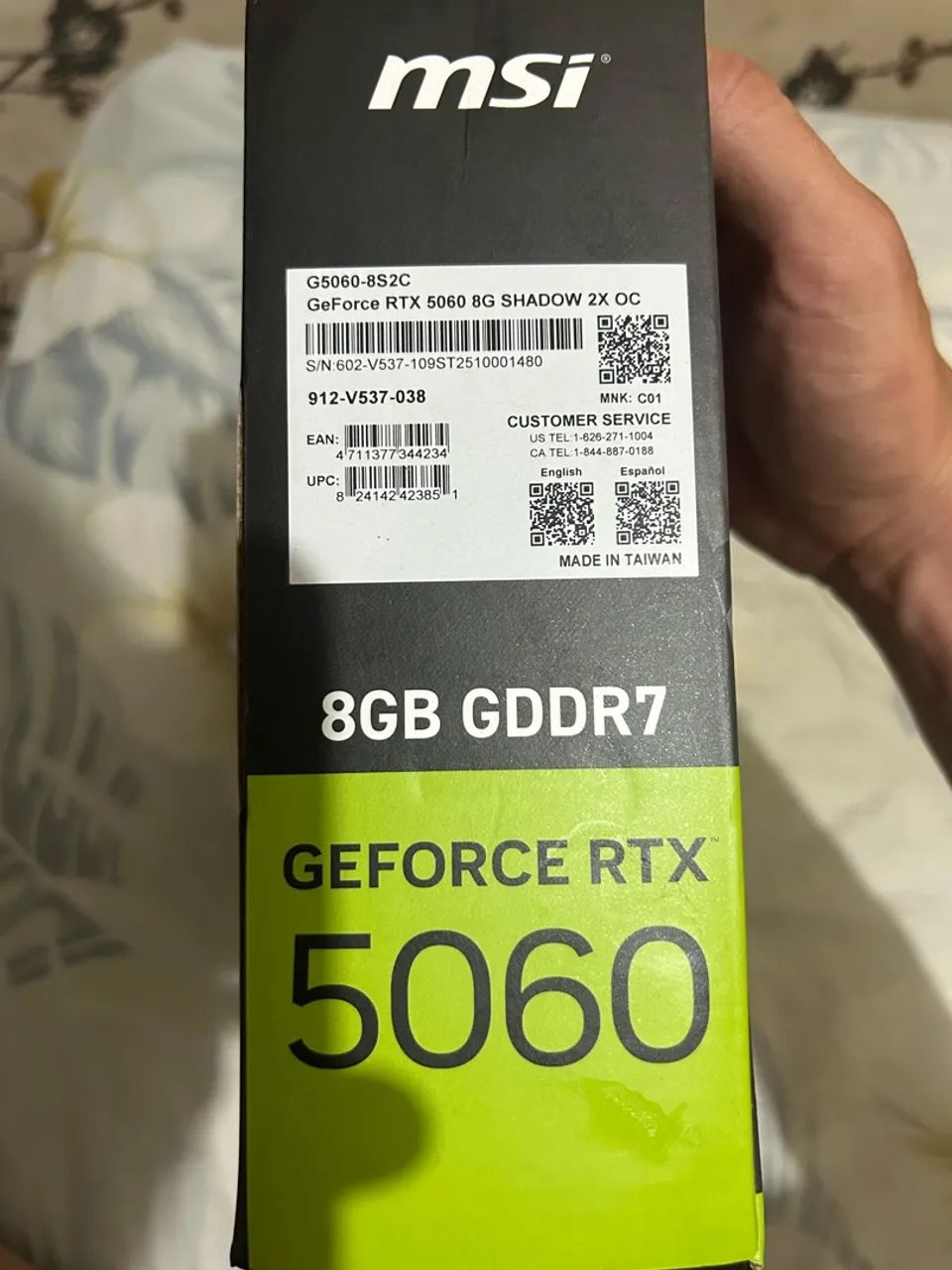 RTX 5060 8GB MSI SHADOW (NOVA) - Foto 2