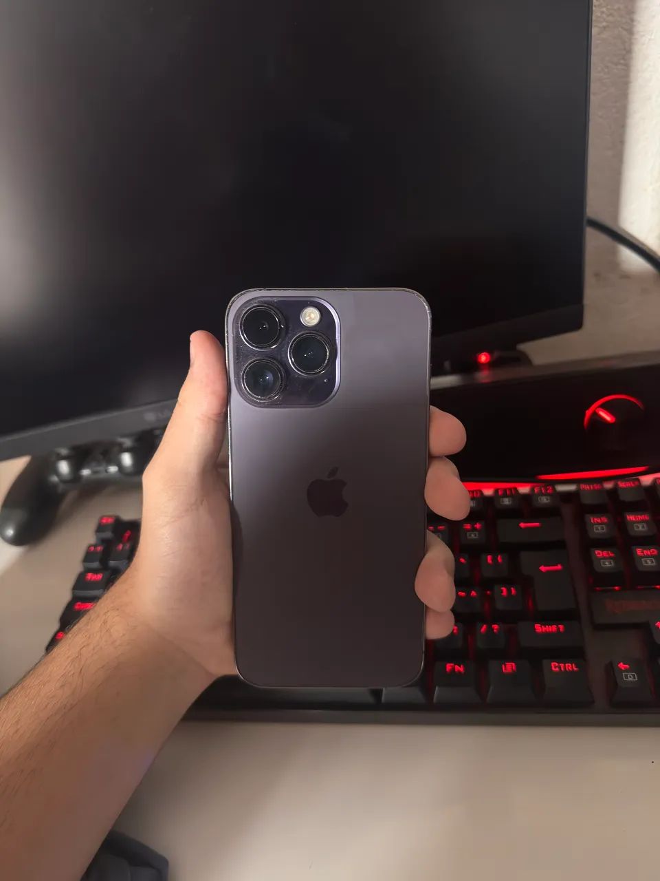 iPhone 14 PRO MAX ROXO - 256g - Foto 3