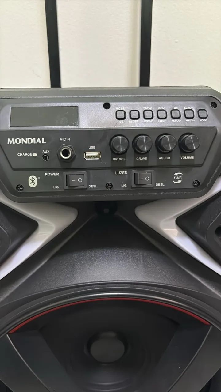 CAIXA DE SOM AMPLIFICADA - MONDIAL 400W - CF400 - Foto 3