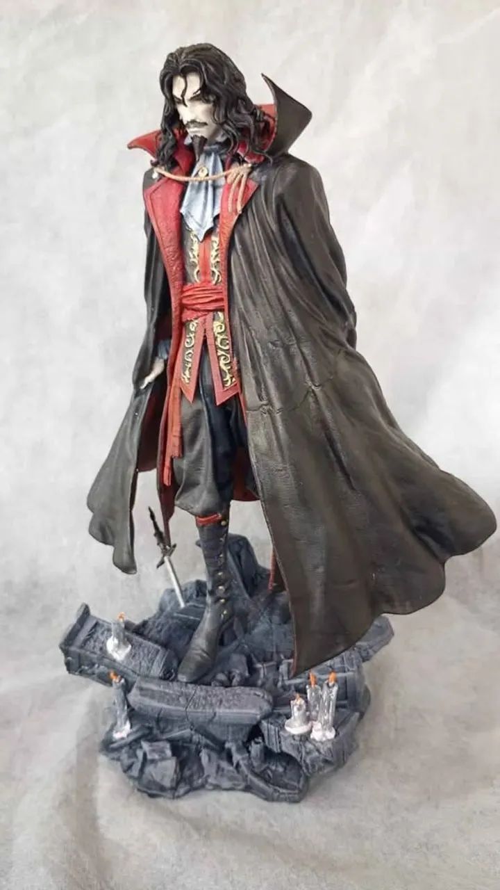 Drácula - Escultura 3D de 30 cm (Castlevania) - Foto 4