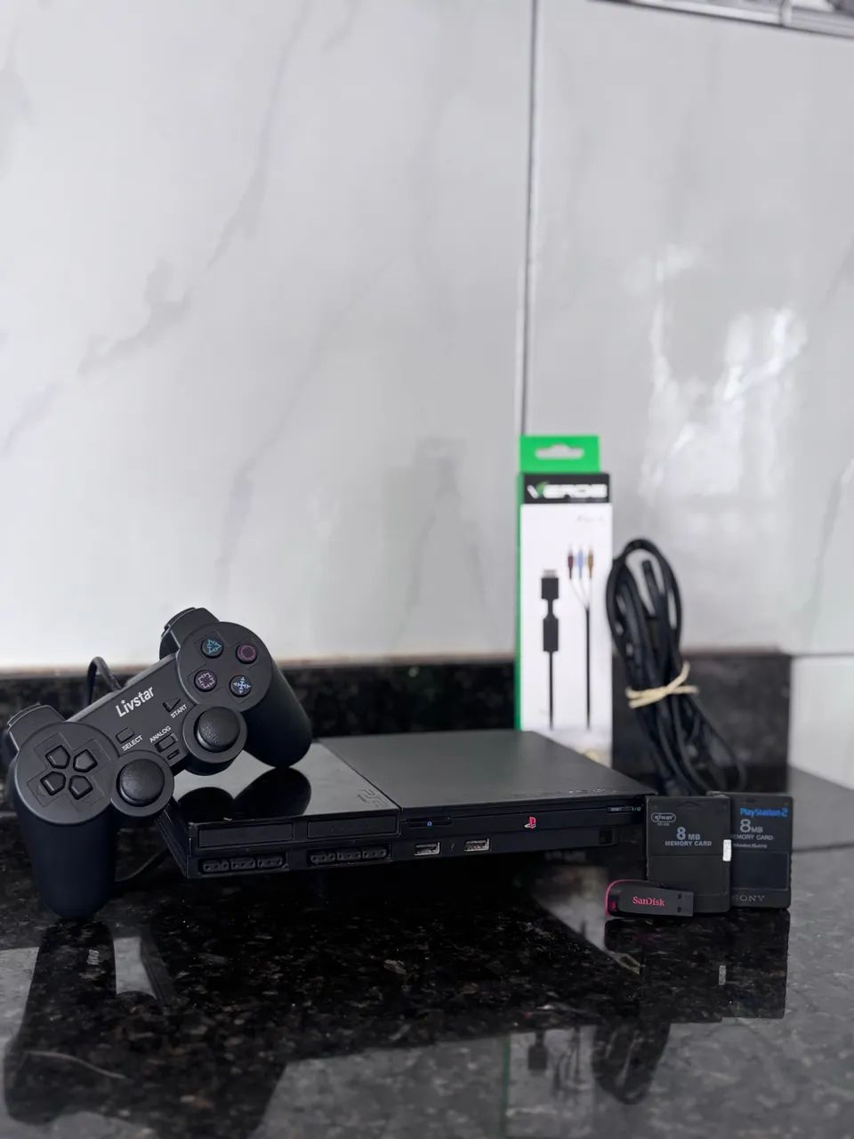 PS2 - Desbloqueado + Jogos! - Foto 2