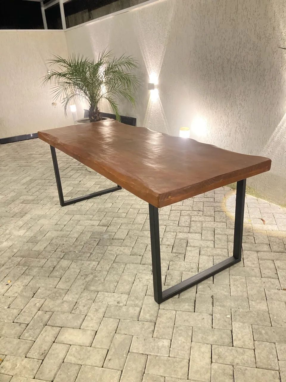 Mesa rústica 
