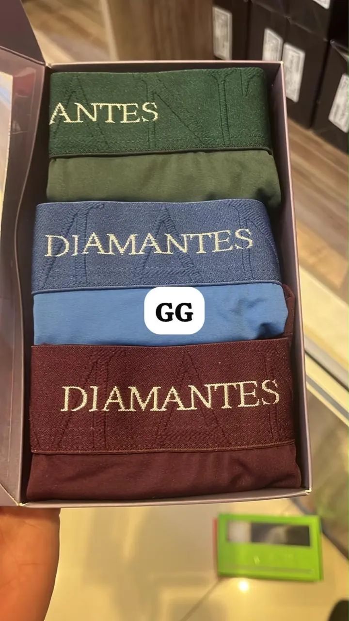 Kit diamantes 3 und cuecas  - Foto 2