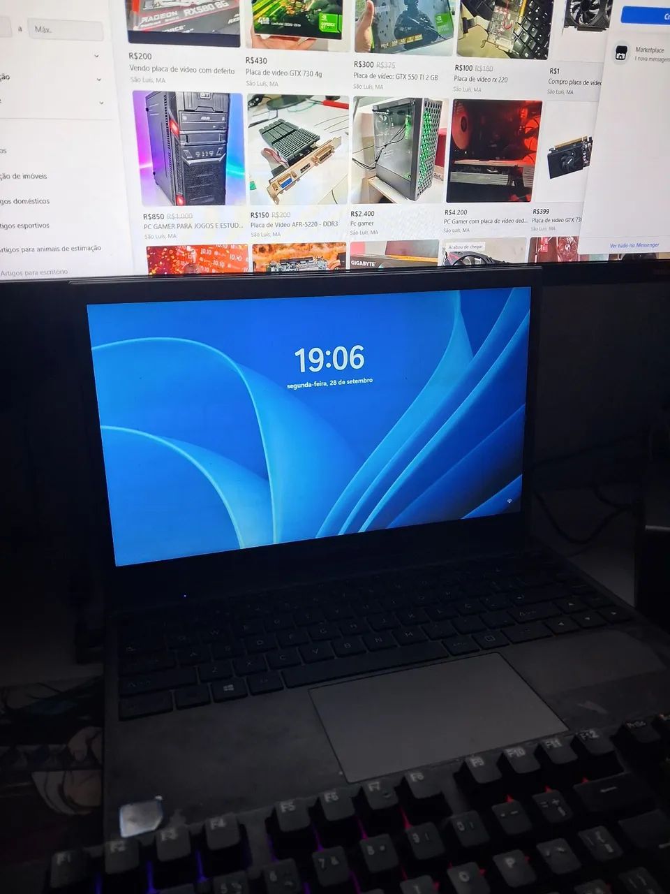 NOTEBOOK I3 COMPAQ + SSD