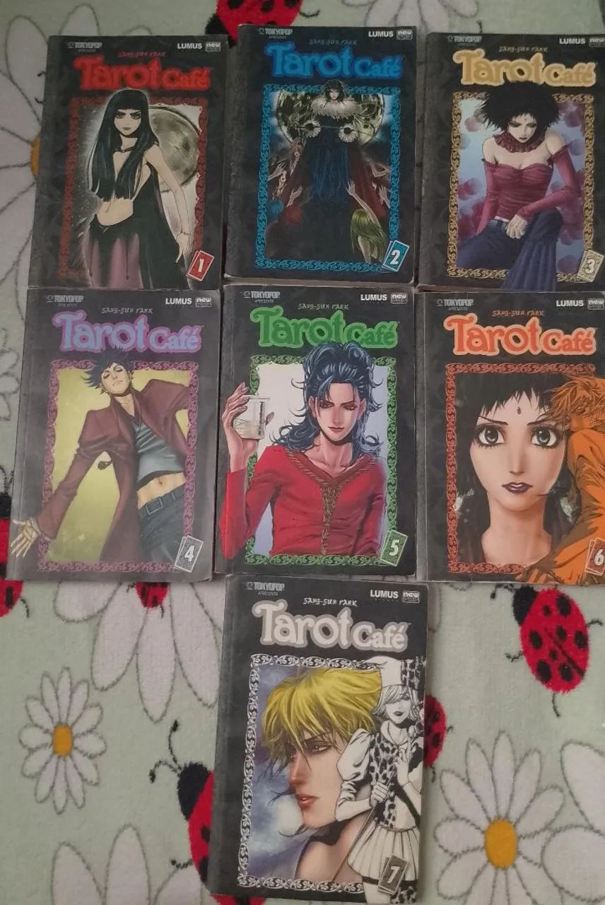 Mangá tarot café 