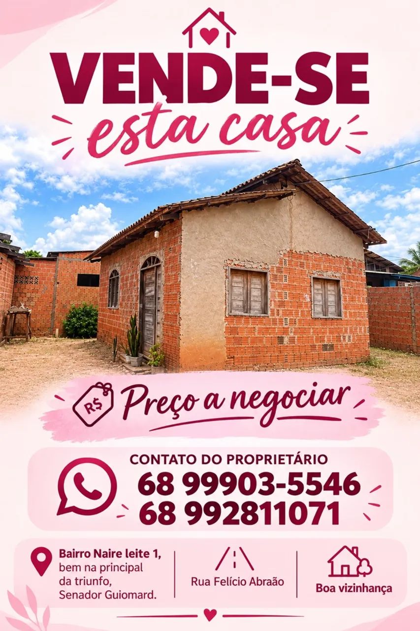 VENDE-SE ESTA CASA