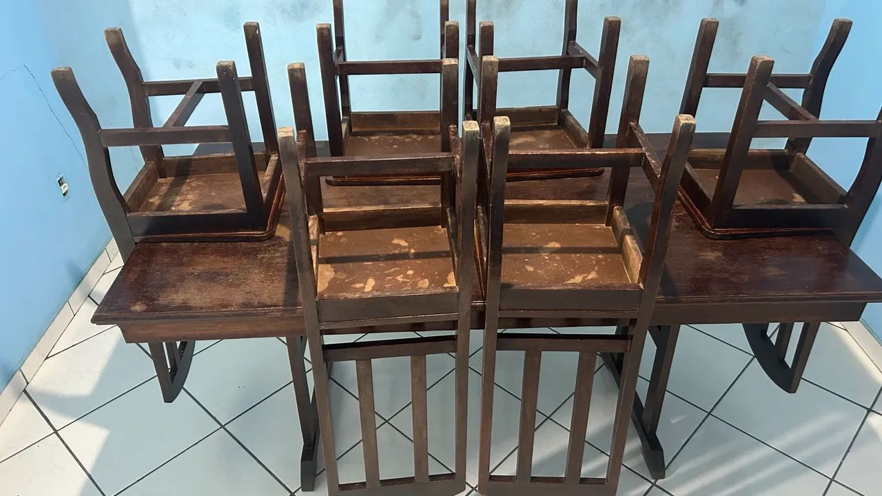 Mesa macanaíba com 6 cadeiras  - Foto 2